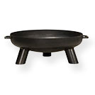 BRASERO NOIR 90cm AVEC POIGNÉES