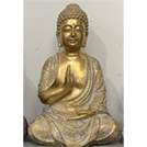 BOUDDHA DE PROTECTION BRONZE 34CM (SLD26116)