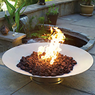 BRASERO ACIER 90cm ROND