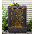 FONTAINE MUR BOUDDHA H114CM