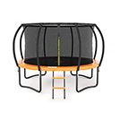 TRAMPOLINE ORANGE 8FT (2.4M) AVEC ÉCHELLE 
