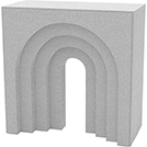 PARPAING DÉCORATIF BREEZE BLOC GLOBAL ARC