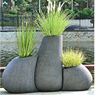 POT GLALET SET DE 3 HOMY (46/66/100 cm)