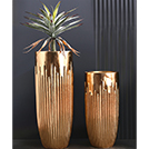 CACHE POT LIGNES 70cm HOMY